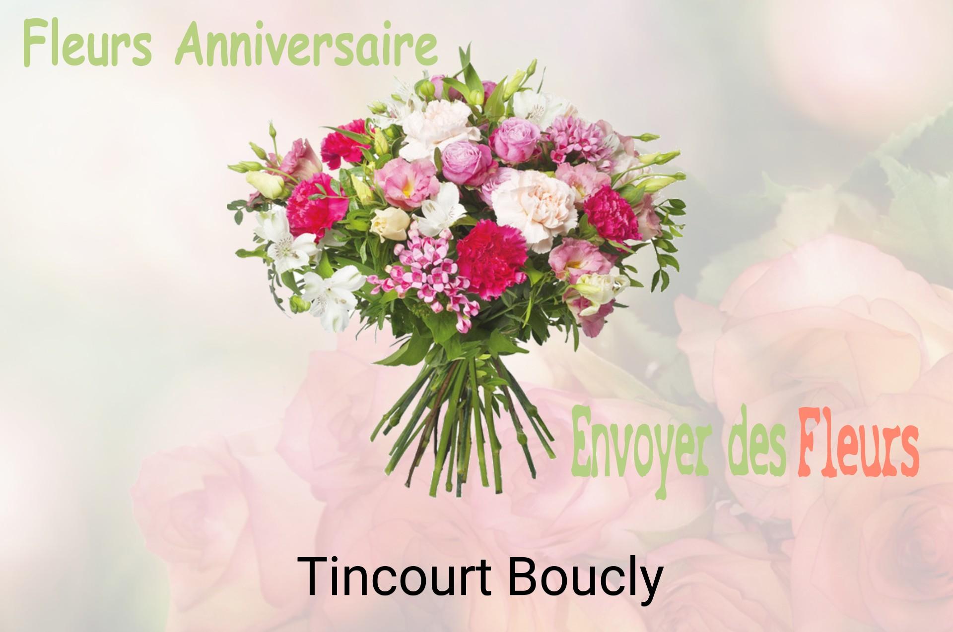 Bouquet de fleurs d’anniversaire livré à Tincourt-Boucly
